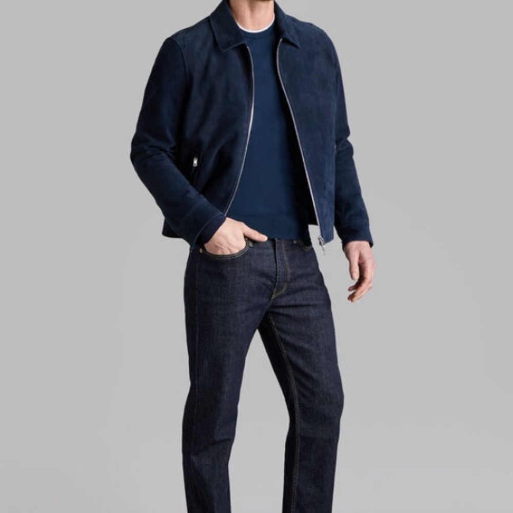Men's suede jacket
